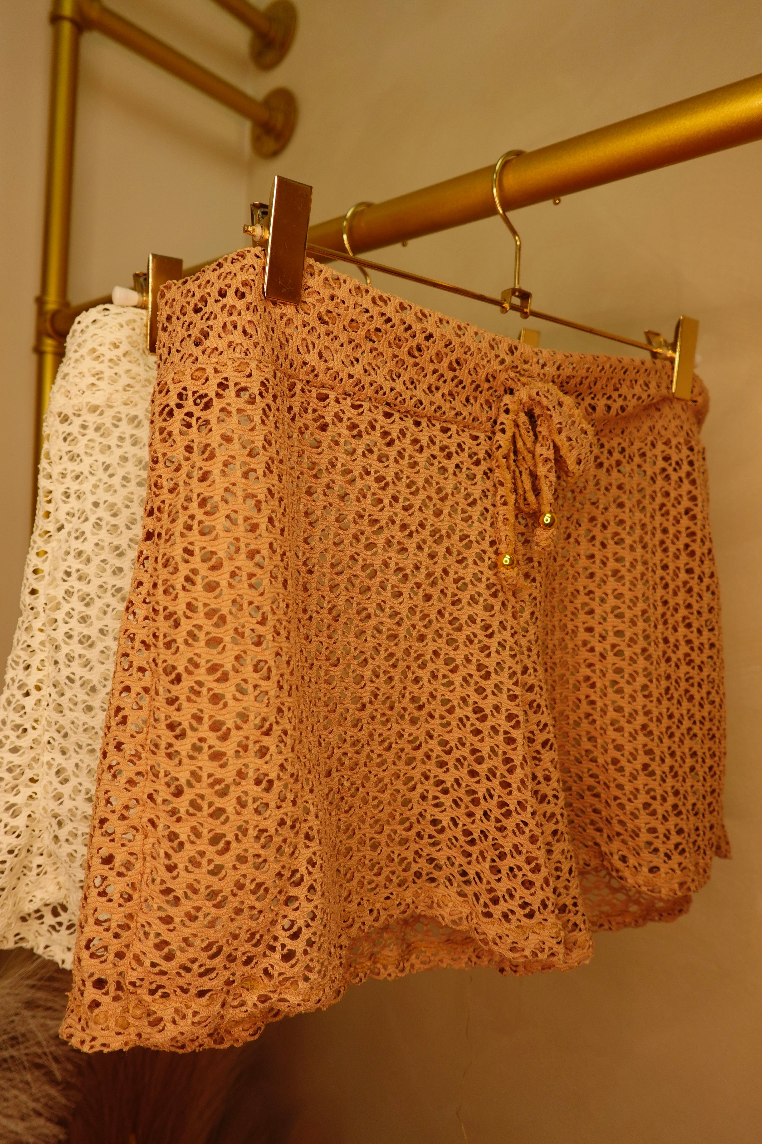 Golden Cover Up Short | MOCHA