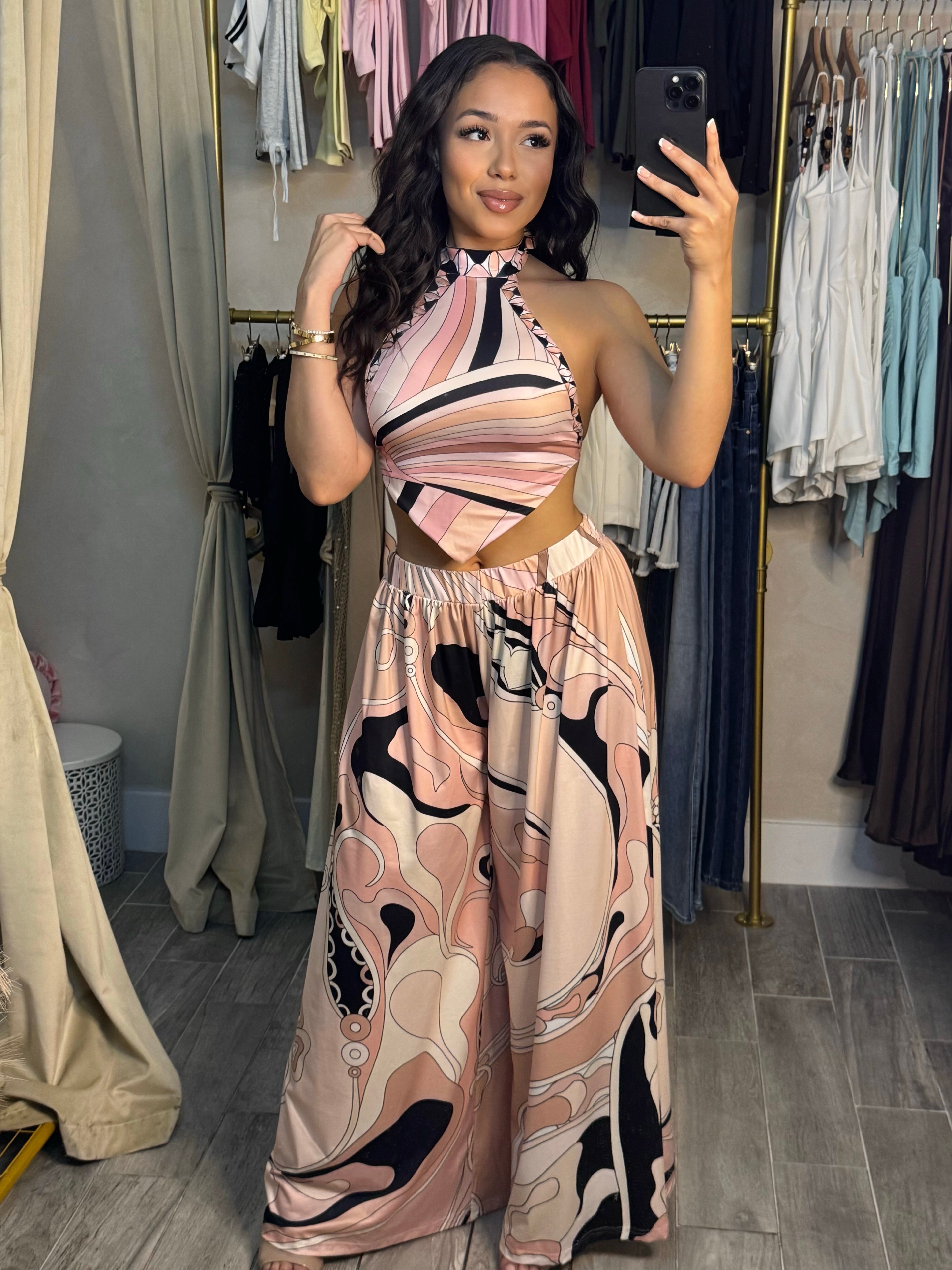 MARBLE MUSE PANT SET