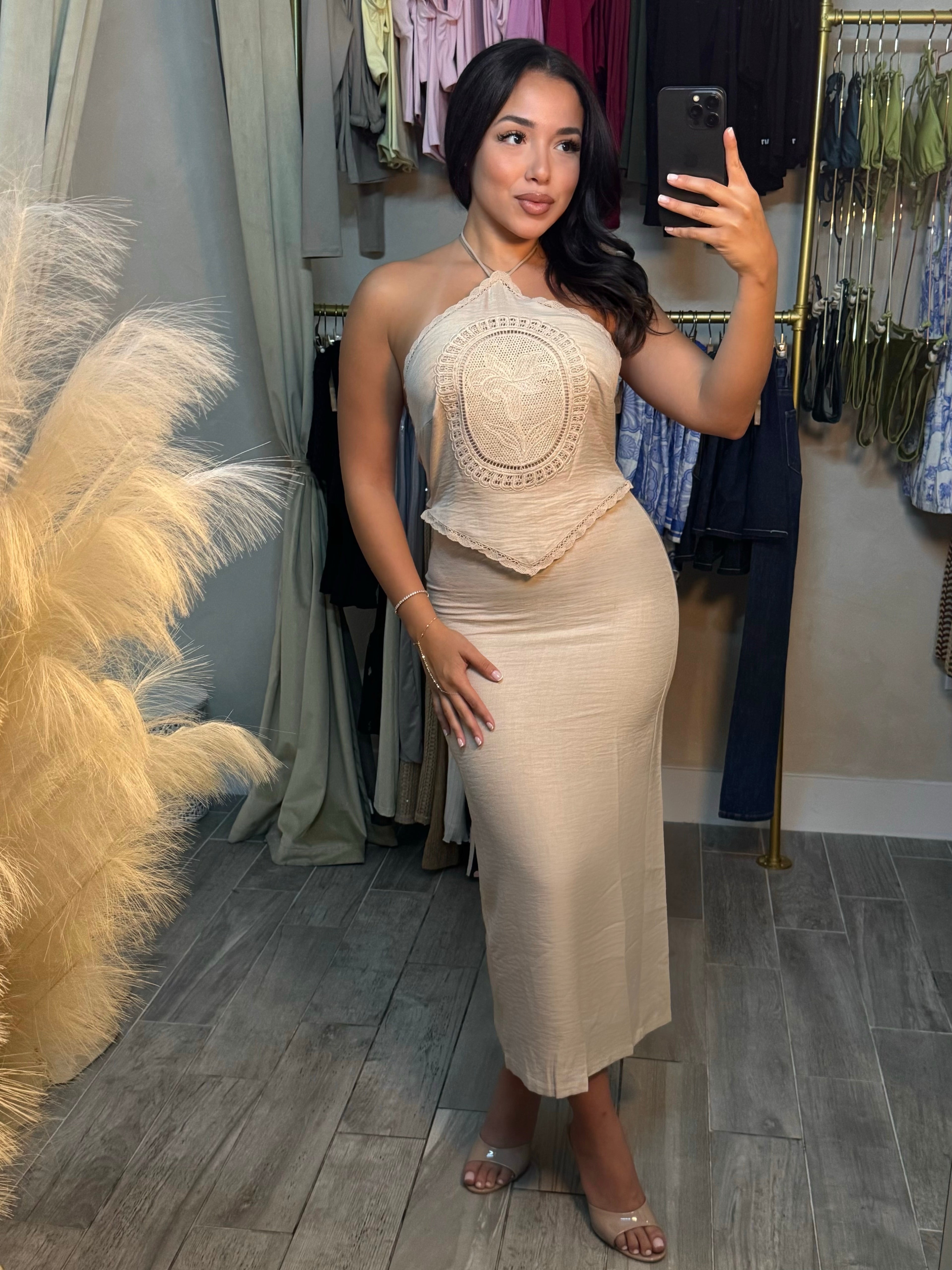 Romantic Adventure Midi Dress