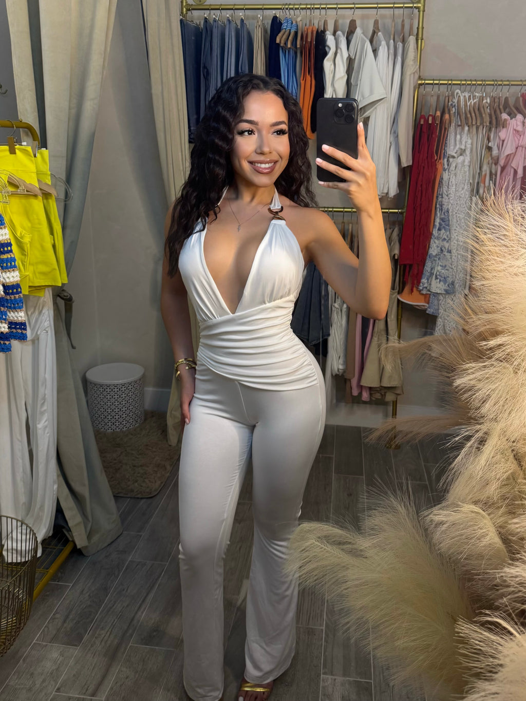 Summer Angel Flare Jumpsuit