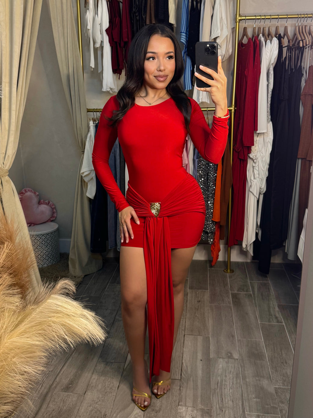 HEART EYES MINI DRESS