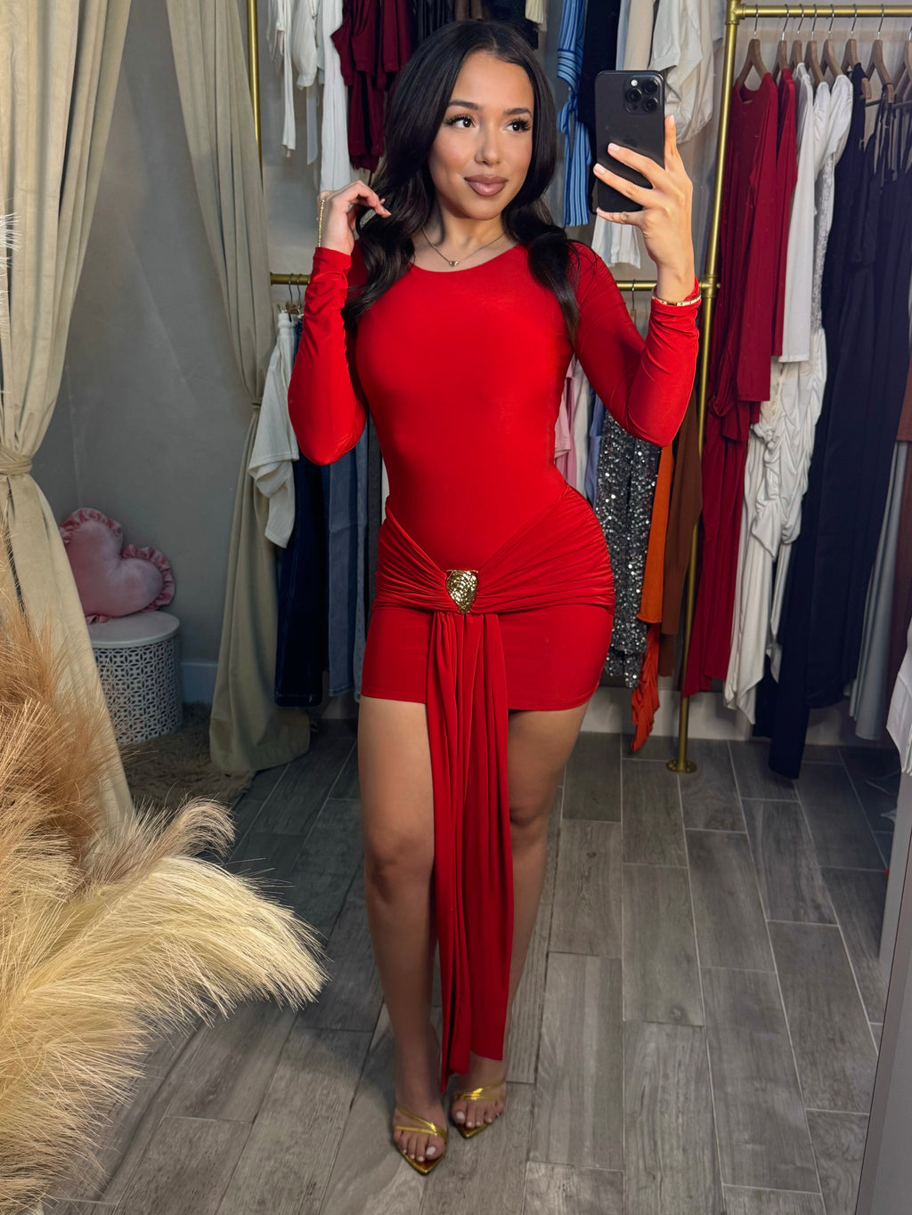 HEART EYES MINI DRESS