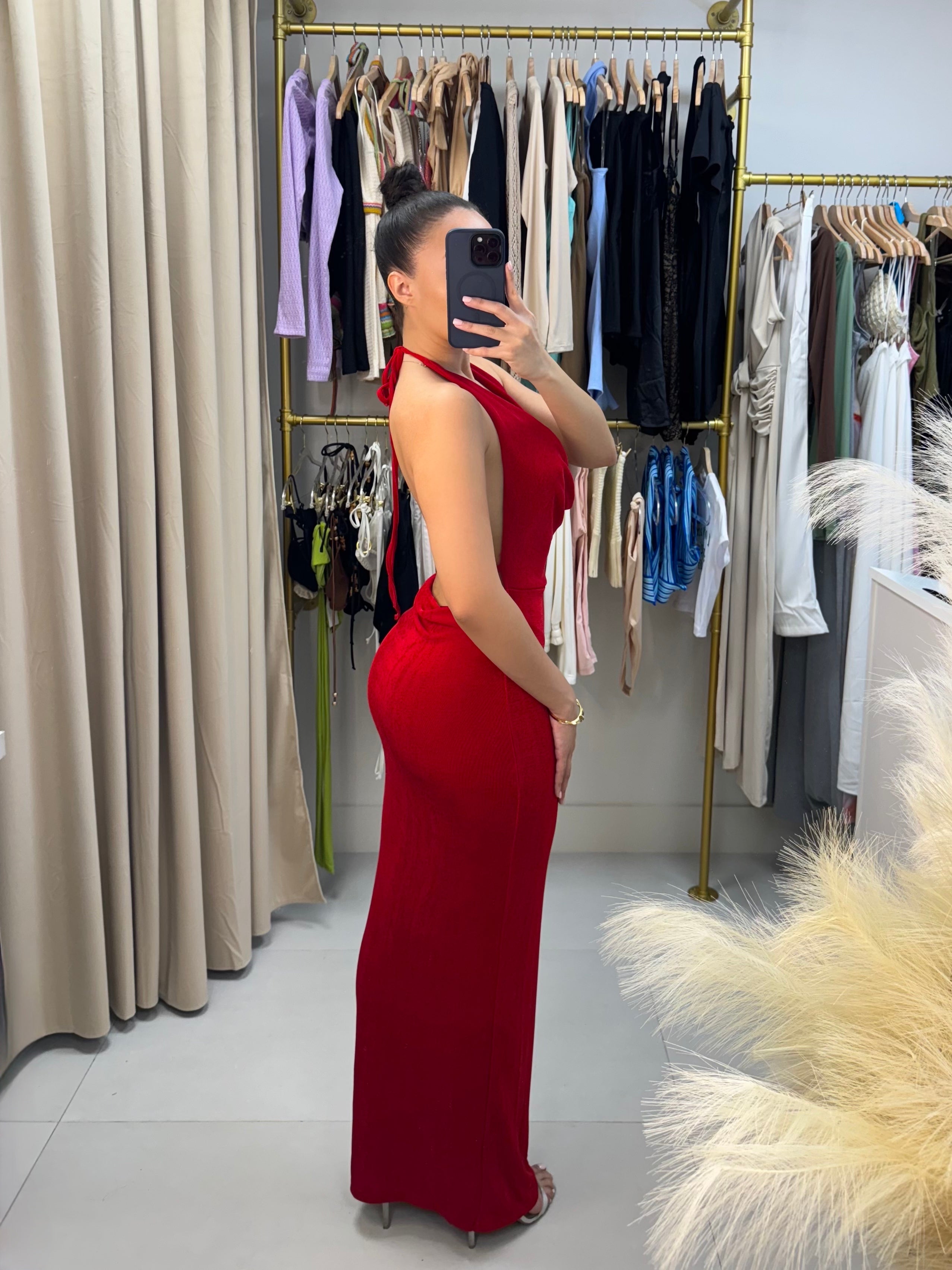 Goddess Maxi: Red