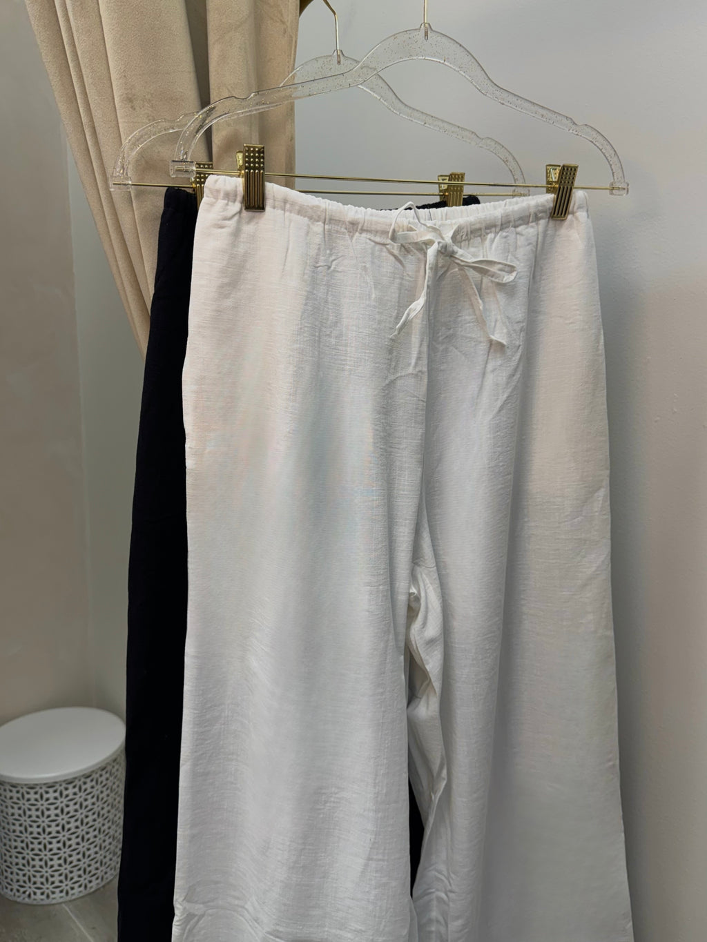 CLASSIC LINEN PANT | WHITE