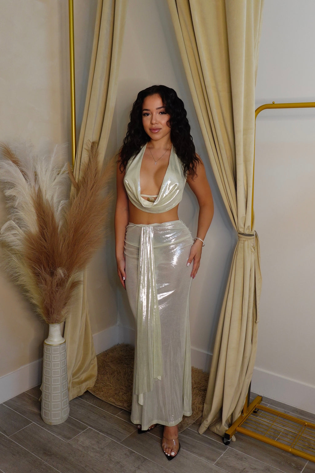 Goddess Treasure Maxi Skirt Set
