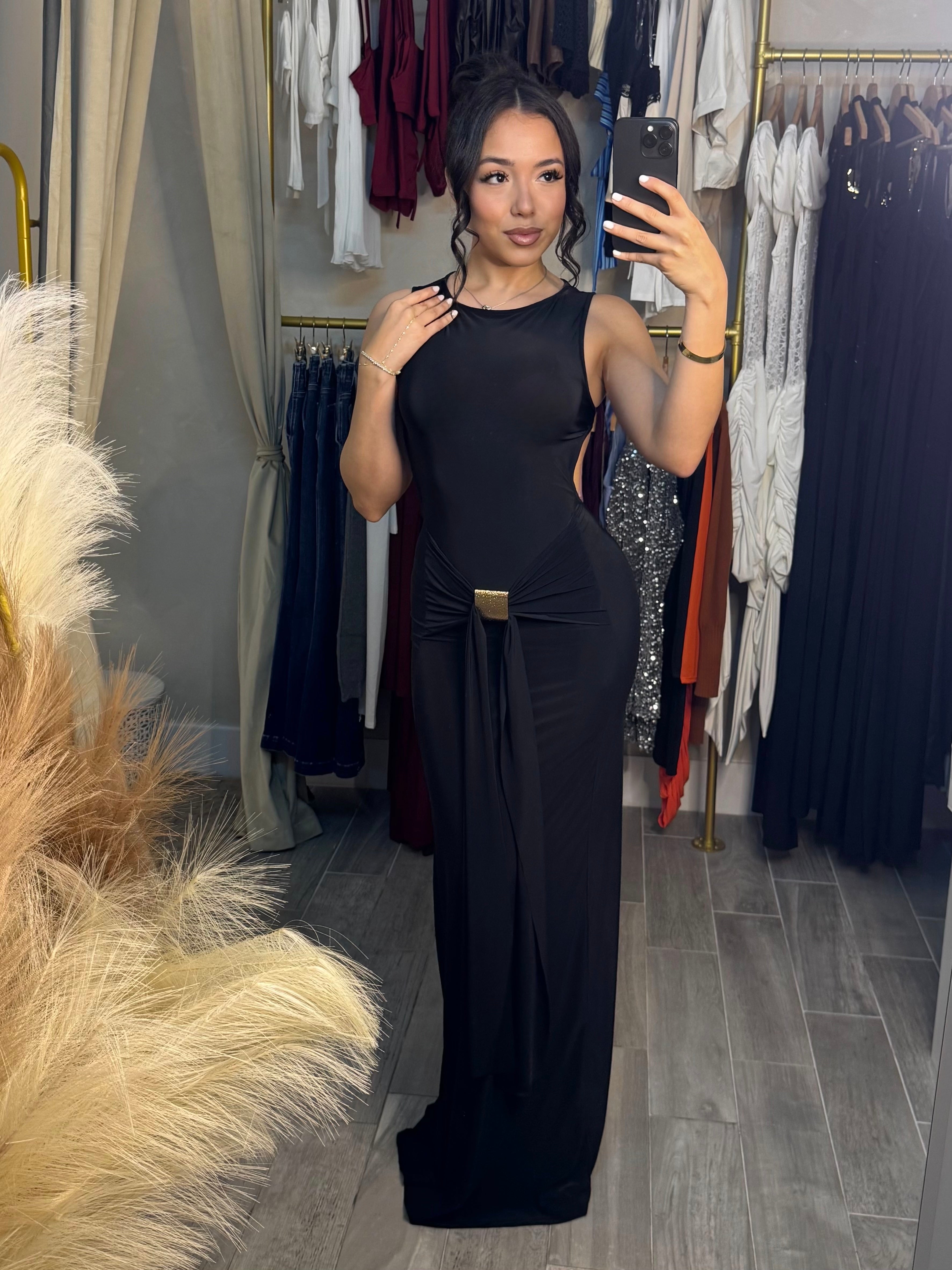 CHEERS TO THIS MAXI DRESS