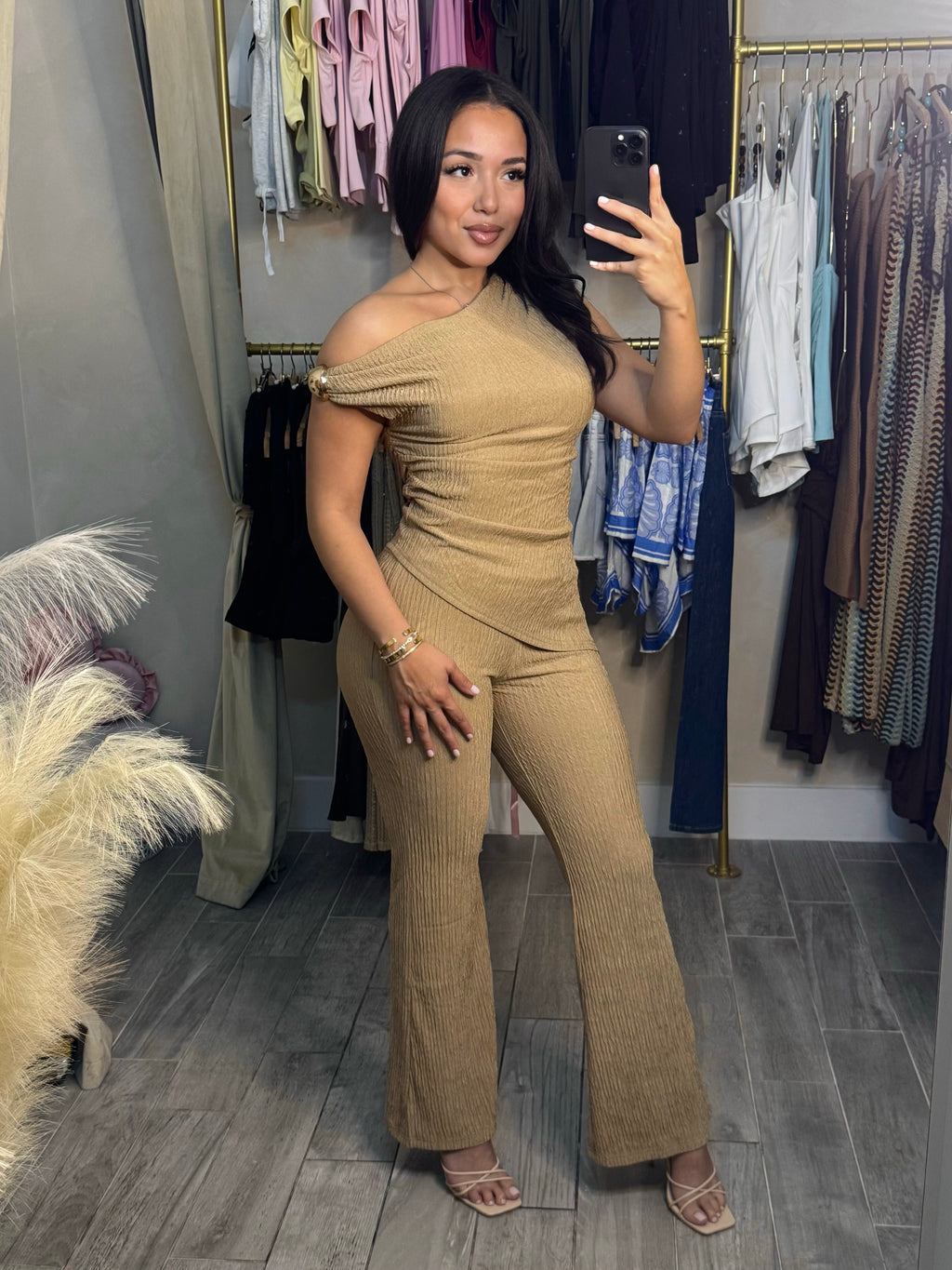 TOASTY ASYMMETRICAL PANT SET