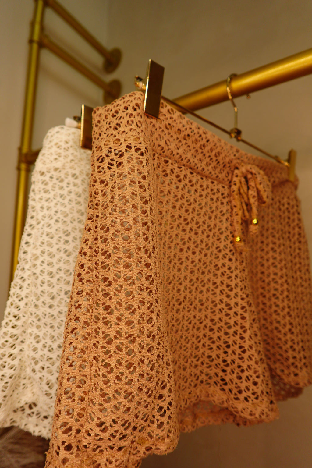 Golden Cover Up Short | MOCHA