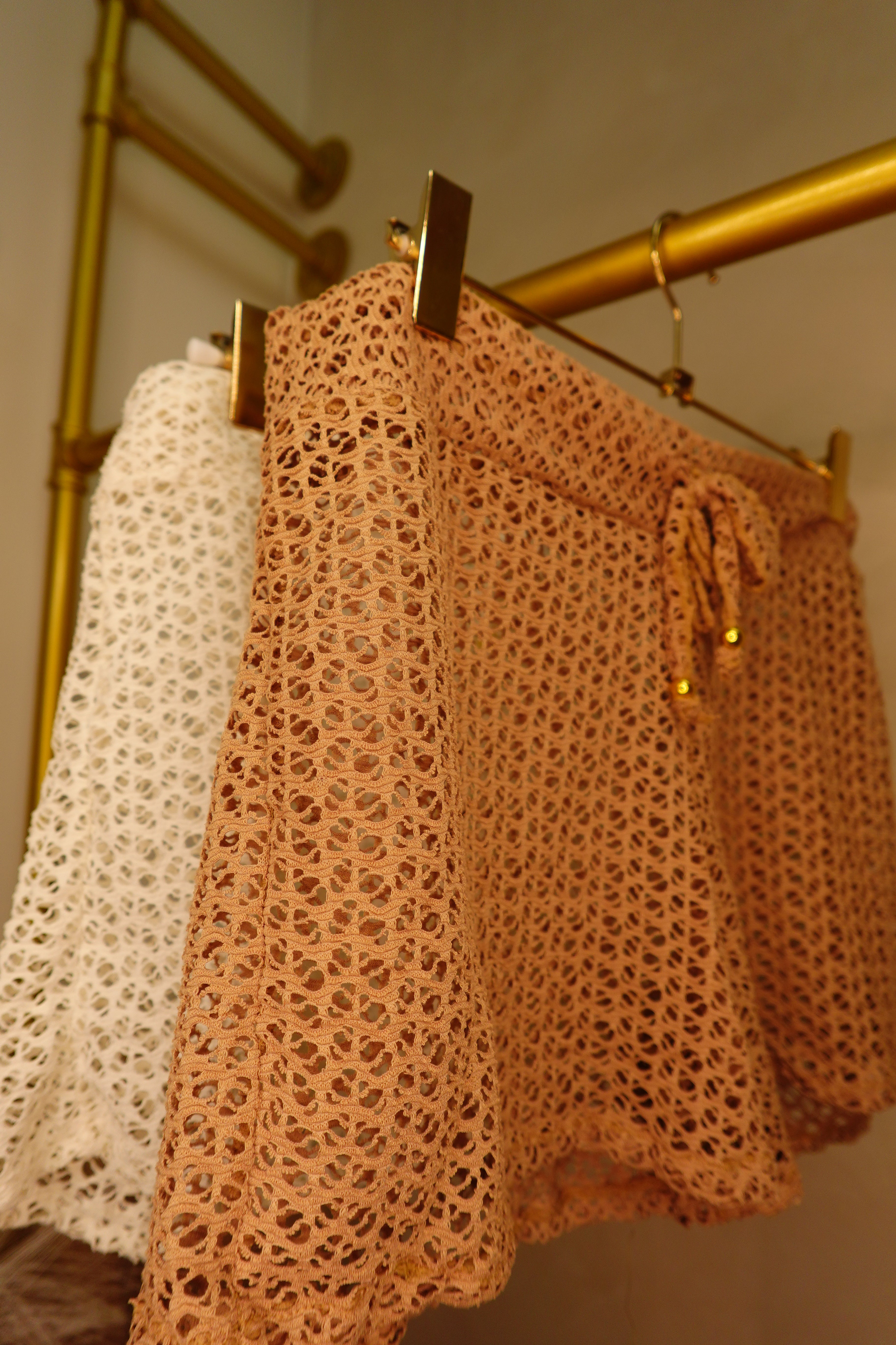 Golden Cover Up Short | MOCHA