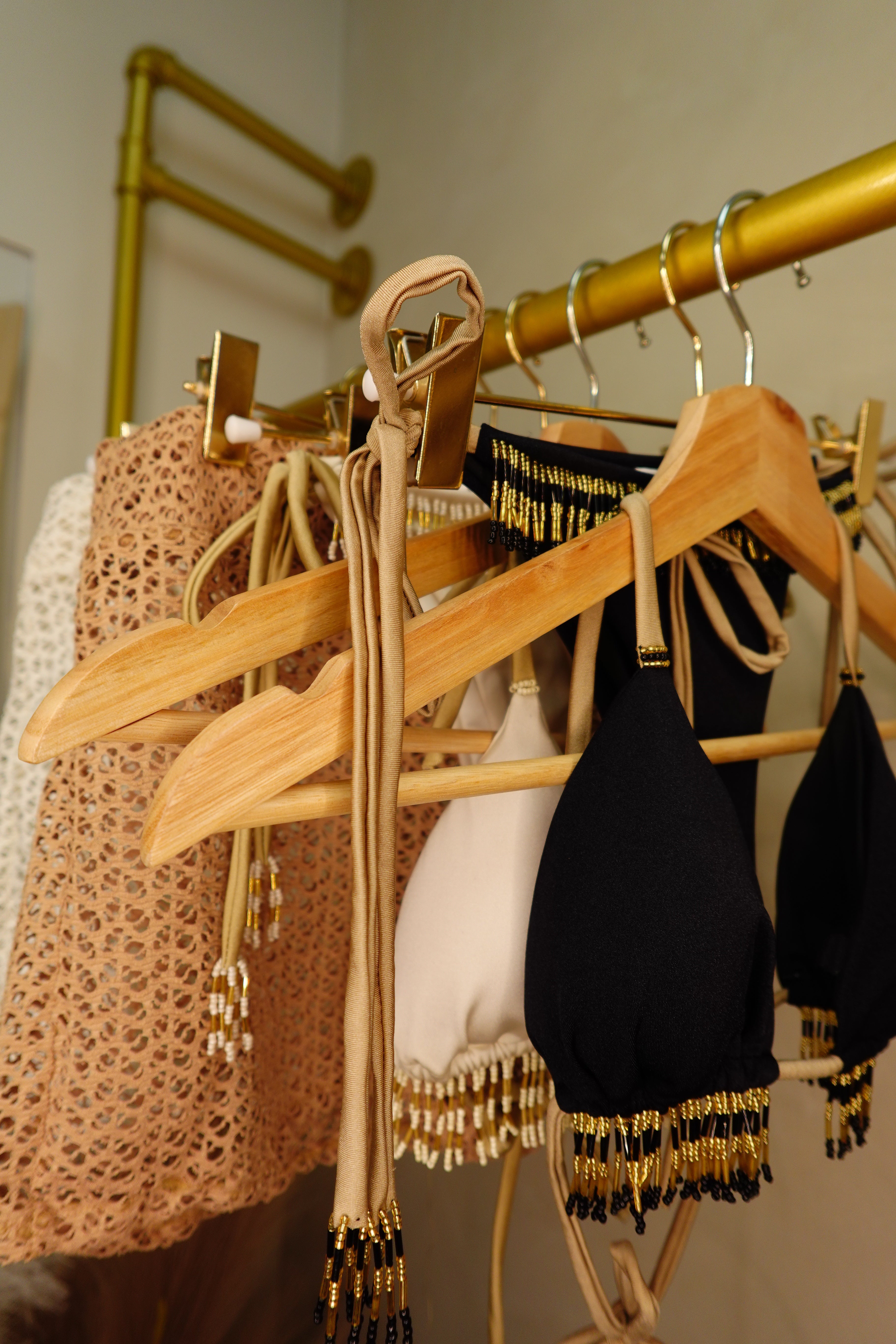 Golden Girl Bikini | BLACK