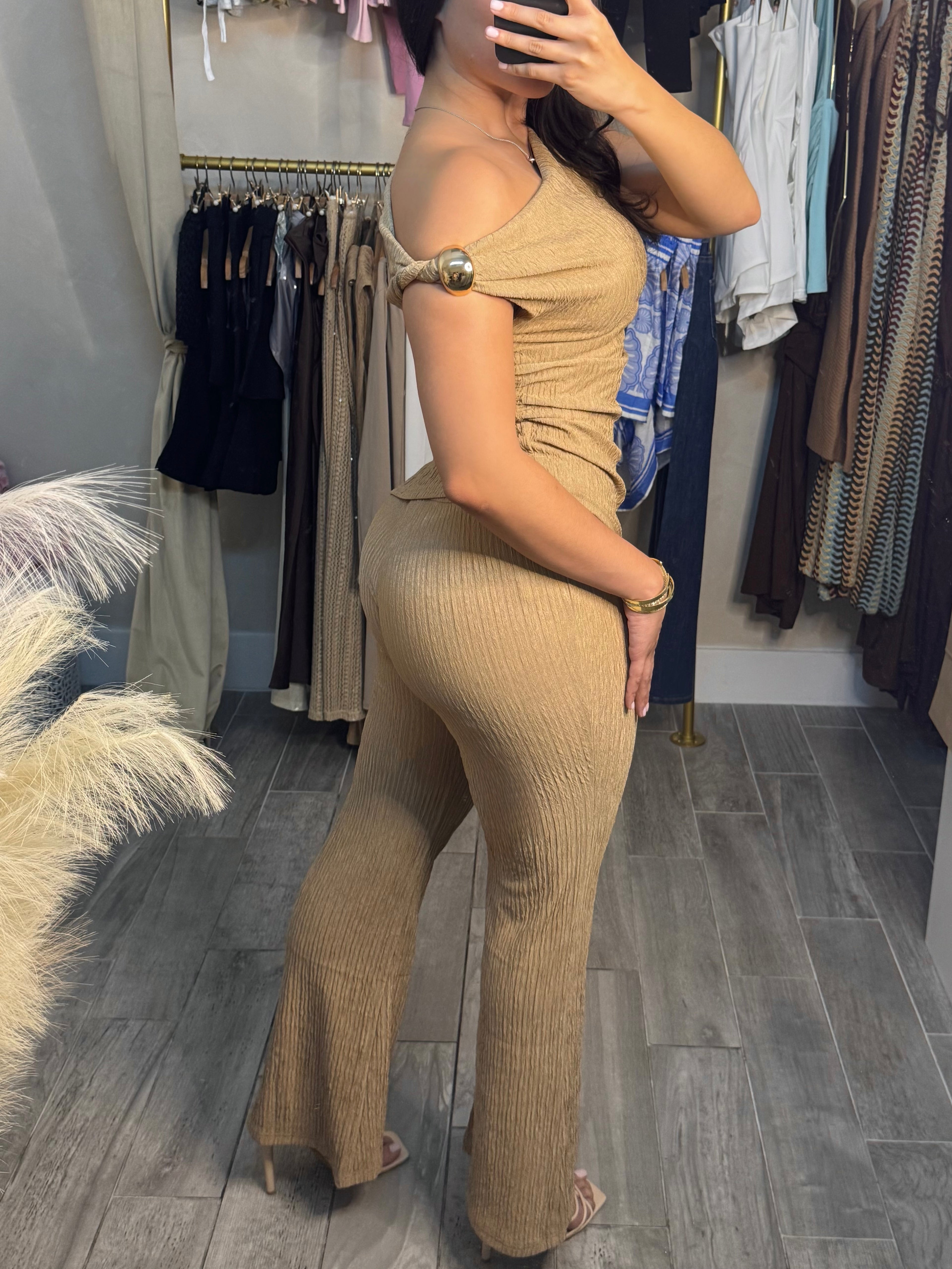 TOASTY ASYMMETRICAL PANT SET