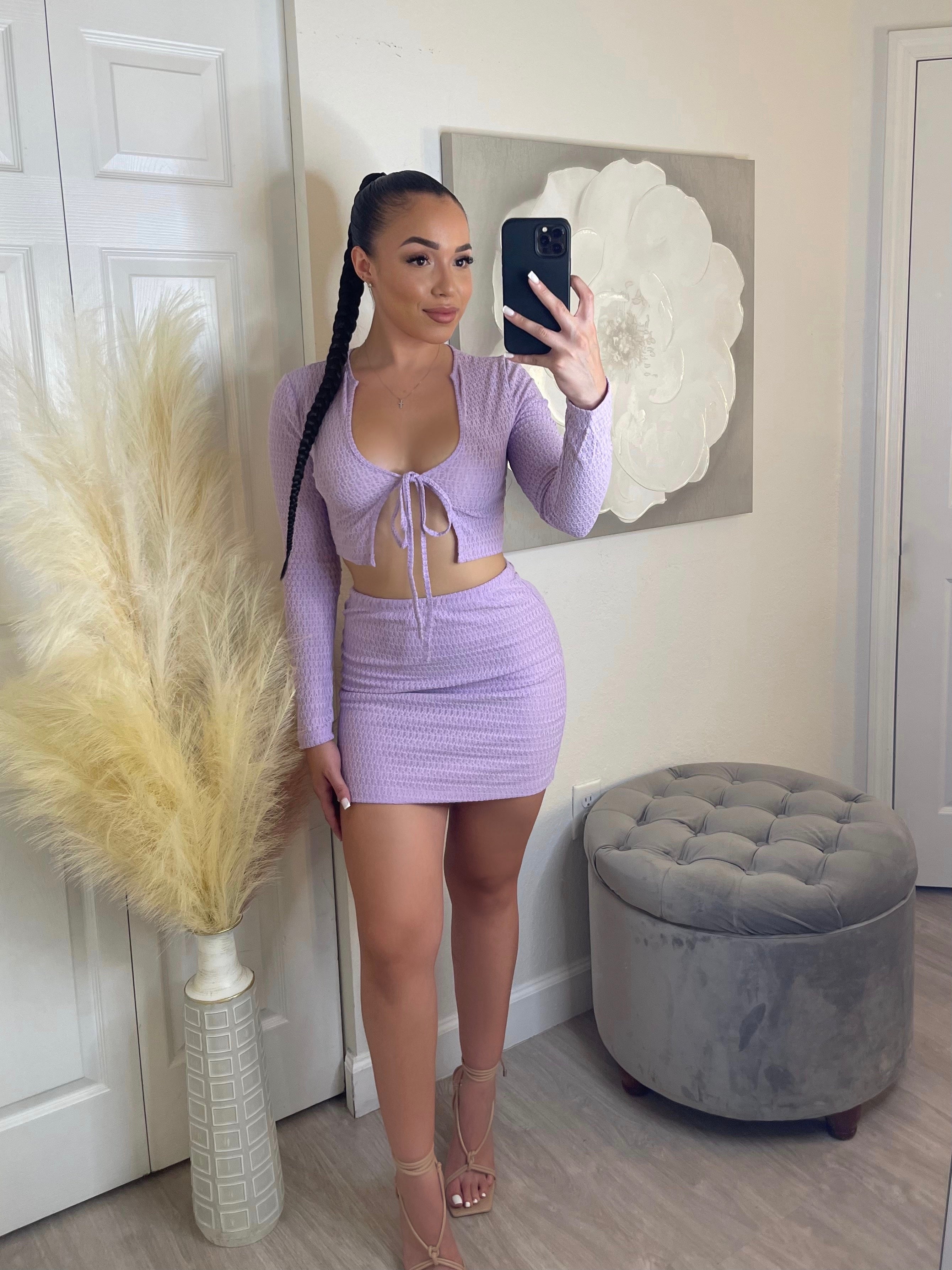 Garden Date Skirt Set