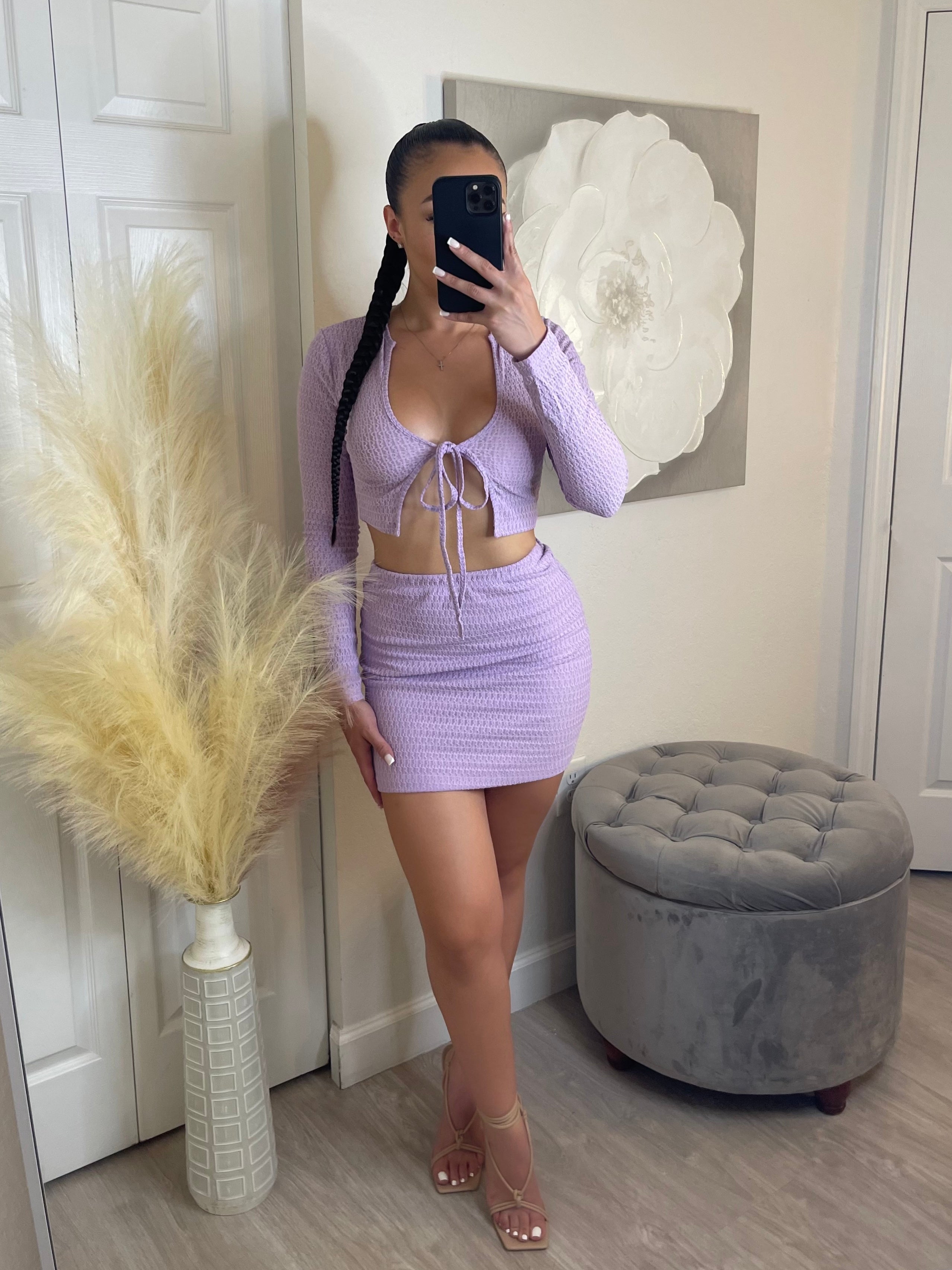 Garden Date Skirt Set