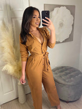 Load image into Gallery viewer, Getting It Done Jumpsuit - COPPER
