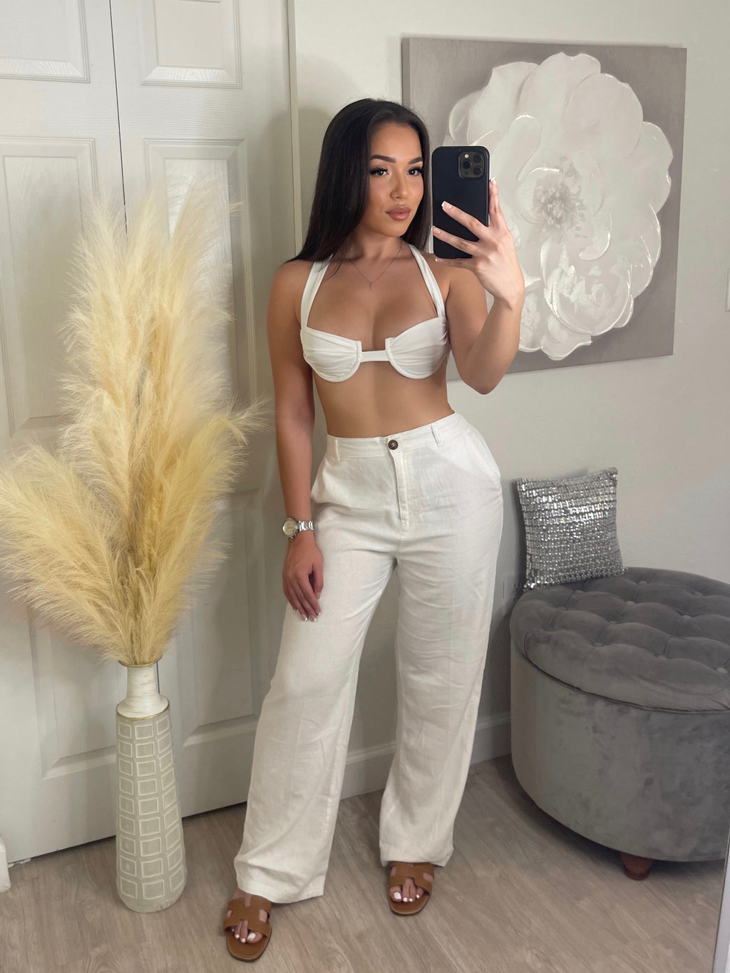 White Summer Bikini Set
