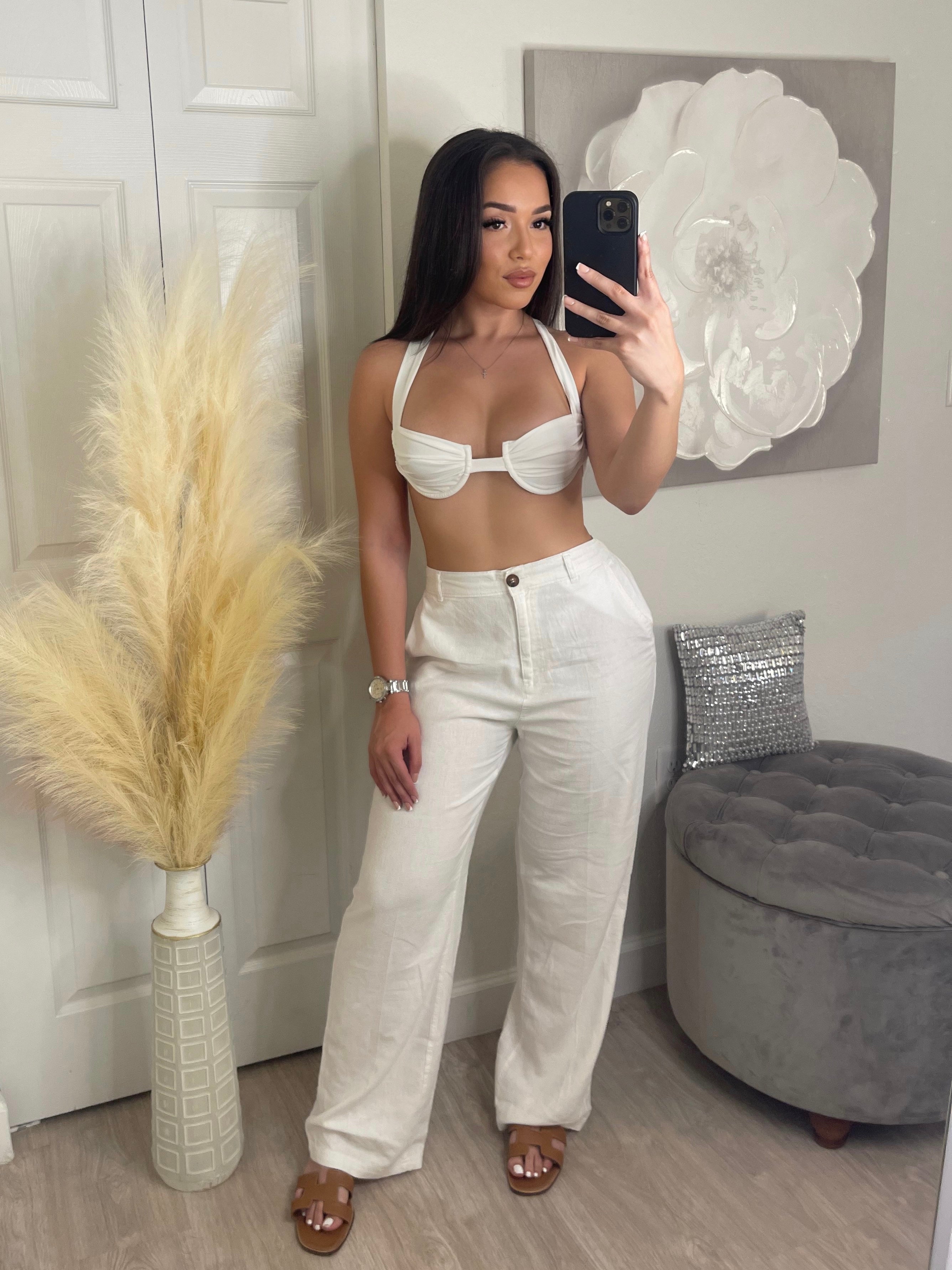 White Summer Bikini Set